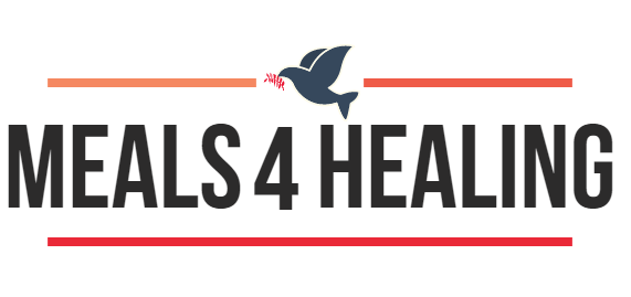 Meals 4 Healing Logo with FWU color scheme