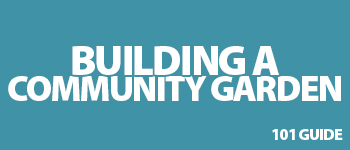 Building A Community Garden Button