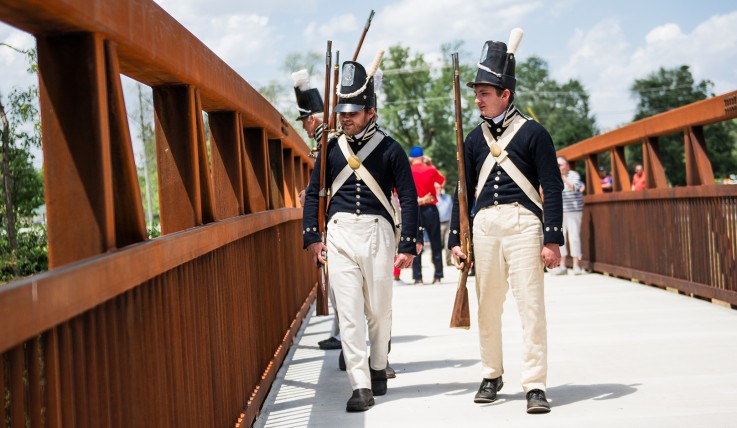 Lawton Park Pedestrian Bridge Reopens